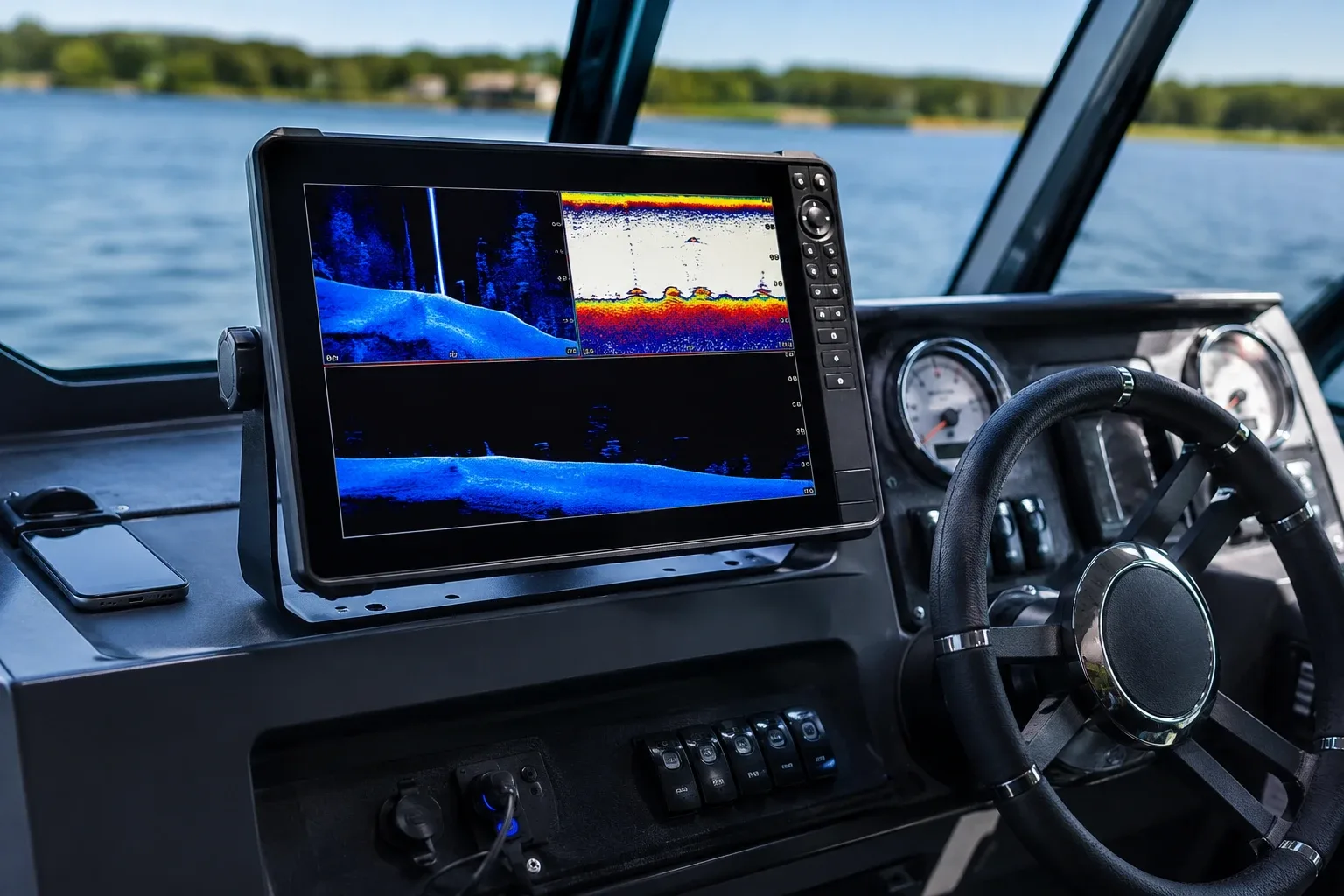 Le HDS 12 est le plus grand écran de la gamme HDS couvert sur ce site, pensé pour un poste de pilotage dédié plutôt qu'un petit bateau,…